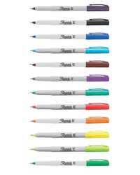 MARKER SHARPIE ULTRA FINE ASSORTED BX12