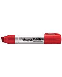 MARKER SHARPIE MAGNUM 44 XYLENE FREE CHISEL red