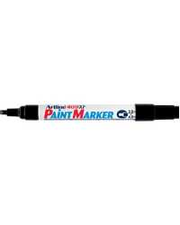 MARKER ARTLINE 409 PAINT PERMANENT 4.0MM CHISEL BLACK BX12