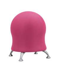 CHAIR SAFCO ZENERGY BALL PINK FABRIC