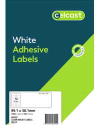 LABEL CELCAST 14UP 99.1x38.1MM 48014 PK100