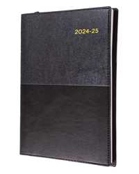 DIARY VANESSA FINANCIAL YEAR 24-25 A5 385 V99 WTV BLACK