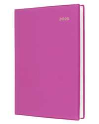 DIARY 2025 COLLINS BELMONT A5 187.V50 PVC 1DTP PINK