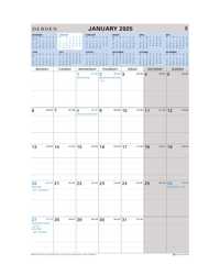 CALENDAR 2025 COLLINS 305X432MM CE0013 WIRO MTV
