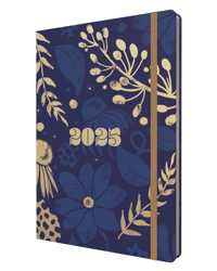 DIARY 2025 COLLINS ABSTRACT BOTANICALS A5 E-AB153.59-25 RECYCLED