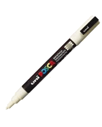 MARKER UNI POSCA PC3M BULLET TIP IVORY