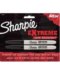 MARKER SHARPIE EXTREME BLACK PK2 BX6