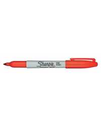 MARKER SHARPIE PERMANENT FINE POINT OPTIC ORANGE BX12