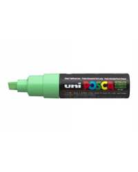 MARKER UNI POSCA PC8K CHISEL LIGHT GREEN