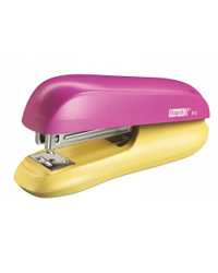 STAPLER RAPID F6 HALF STRIP FUNKY TWO TONE PINK/YELLOW