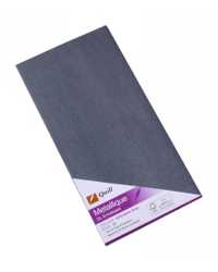 ENVELOPES QUILL DL METALLIQUE ANTHRACITE PK10