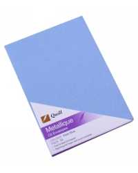ENVELOPES QUILL C6 METALLIQUE BLUE PK10