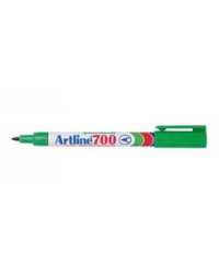 MARKER ARTLINE 700 PERMANENT 0.7MM BULLET NIB GREEN BX12