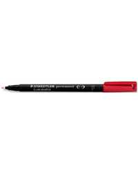 MARKER OHP STAEDTLER 318 PERM F BLUE BX10