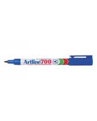 MARKER ARTLINE 700 PERMANENT 0.7MM BULLET NIB BLUE BX12