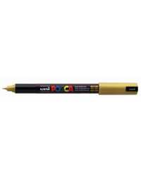 MARKER UNI POSCA PC1MR12 N/POINT 1MM METALLIC 6 ASST BX12