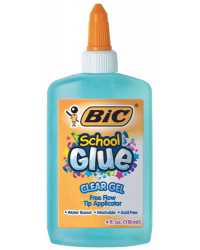 GLUE BIC SCHOOL GLUE CLEAR GEL 118ML BX12