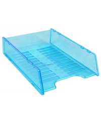 DOCUMENT TRAY ITALPLAST MULTIFIT NEON BLUE