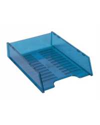 DOCUMENT TRAY ITALPLAST MULTIFIT TRANSLUCENT BLUE