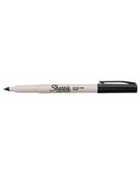 MARKER SHARPIE ULTRA FINE BLACK 0.3MM BX12