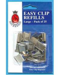 NALCLIP REFILL SOVEREIGN SUPER CLIP LGE PK25