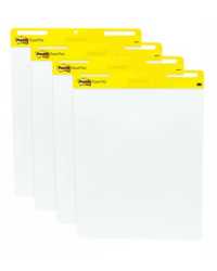 EASEL PAD 3M POST-IT 559VAD SUP STCKY WHITE 635X775MM 30SHTS PK4