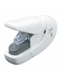 STAPLER PLUS STAPLE FREE WHITE
