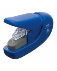 STAPLER PLUS STAPLE FREE BLUE