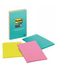NOTES SUPER STICKY POST-IT 100MMX148MM 660-3SSMIA MIAMI PK3