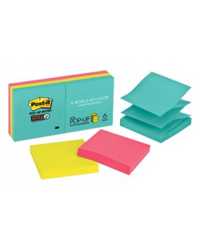 NOTES SUPER STICKY POP UP POST-IT 76X76MM R330-6SSMIA MIAMI PK6