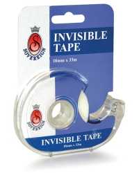 TAPE INVISIBLE SOVEREIGN 18MMX 33M ON DISPENSER PK12