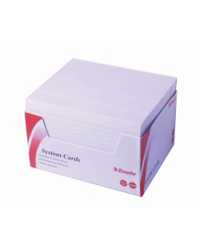 SYSTEM CARDS ESSELTE 5X3 RULED WHITE PK500