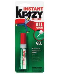 GLUE ELMERS KRAZY ALL PURPOSE GEL 2G CARD