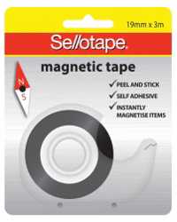 TAPE MAGNETIC SELLO 19MMX3M ADHESIVE H/SELL