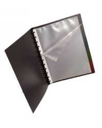 DISPLAY BOOK COLBY A4 P249A QUICK TRANSFER BLACK 20PG