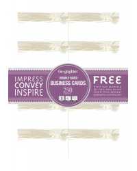 BUSINESS CARDS GEO NATURAL DOUBLESIDED SUITE 180GSM PK250