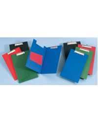 CLIPBOARD B/TONE/ BANTEX F/C PVC BLACK