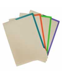 LETTER FILE BANTEX ON THE GO TWO TONE ASST COLOURS PK4