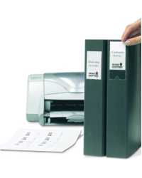 LABEL HOLDER 3L SELF ADHESIVE 35X75MM PK12