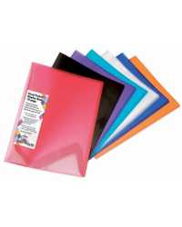 DISPLAY BOOK COLBY A4 H253A HARLEQUIN BLUE 20P