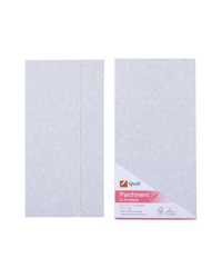 ENVELOPE QUILL DL PARCHMENT 90GSM GUNMETAL PK25